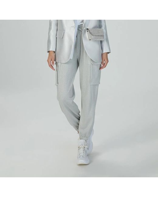 MARC AUREL Gray Joggpants