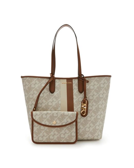 Michael Kors Metallic Shopper & Totes
