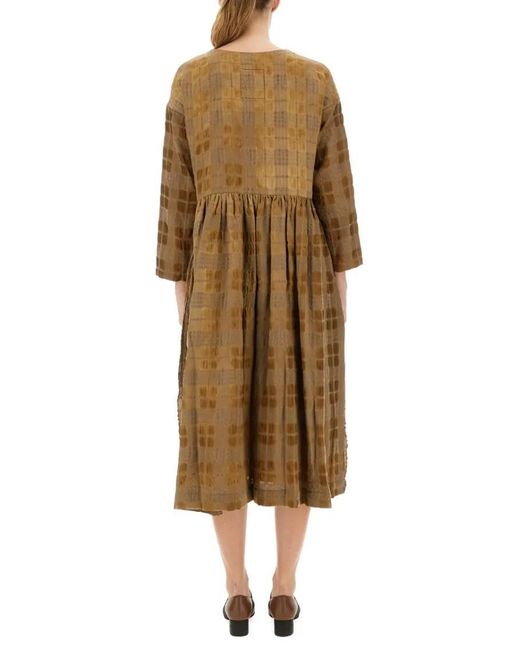 Uma Wang Natural Midi Dress "Alexa"