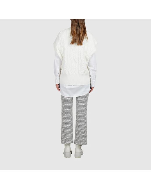 MARC AUREL White Pullover