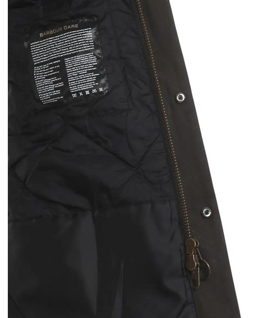 Barbour Kevlar Wax Jacket in Black für Herren