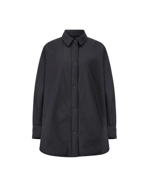 Scandinavian Edition Blue Lange Übergangsjacke