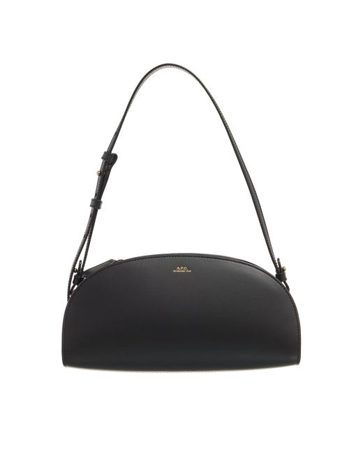 A.P.C. Black Hobo Bags