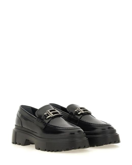 Hogan Gray Hohe Schuhe