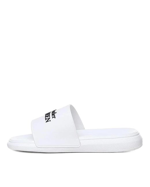 Alexander McQueen Slipper & Pantoletten in White für Herren