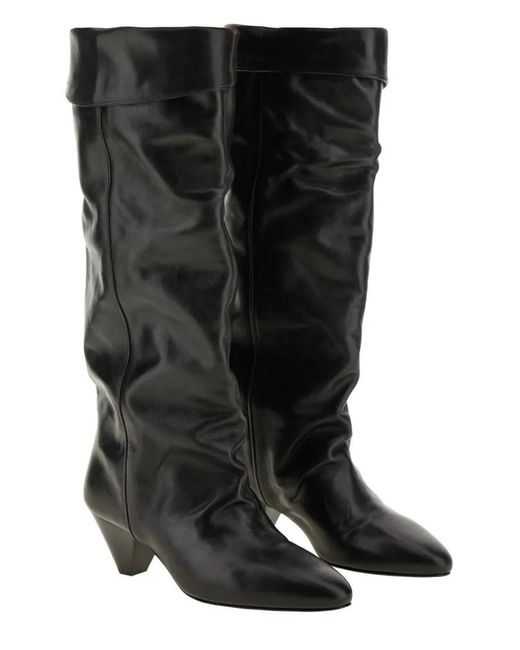 Isabel Marant Black Stiefel