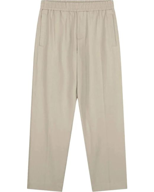 ØlÅf U00F8L�F Slim Elasticated Trousers Lichtgroen M in Natural für Herren