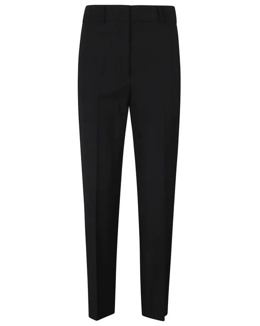 Seventy Black Fresh Wool Trousers