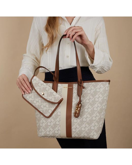 Michael Kors Metallic Shopper & Totes