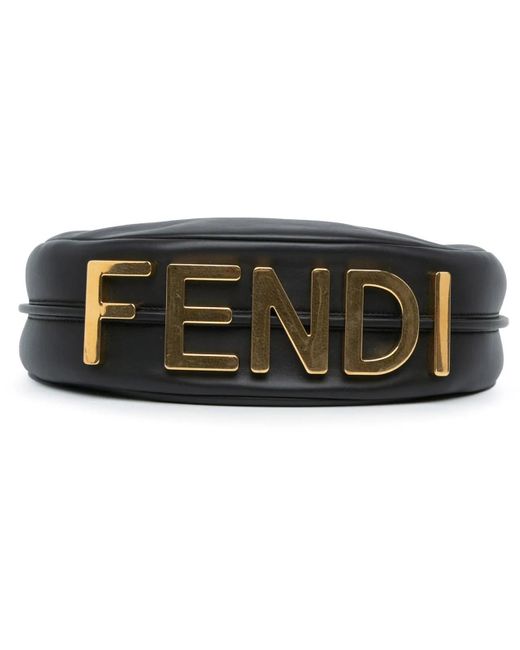 Fendi Black Hobo Bags