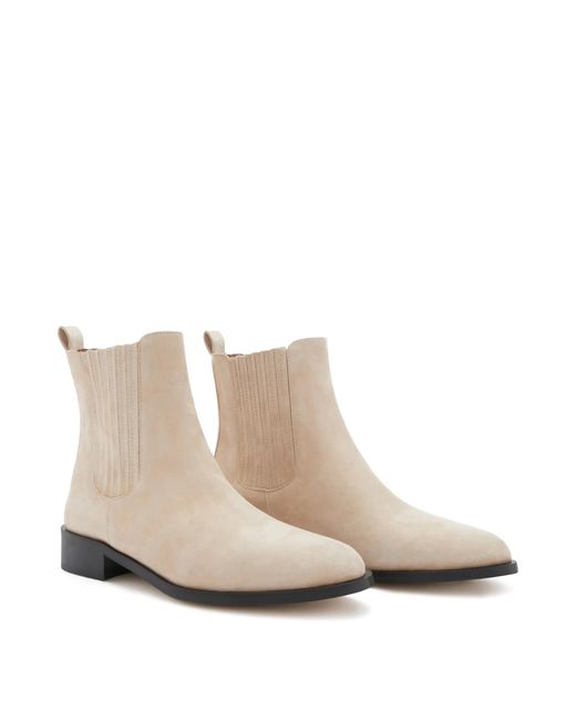 Isabel Bernard White Stiefeletten
