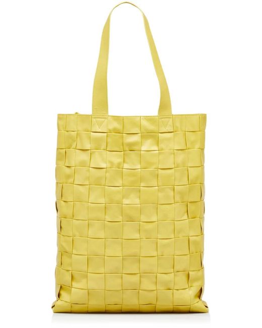 Bottega Veneta Yellow Shopper