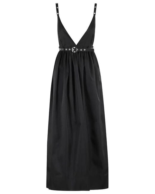 Ganni Black Duchesse Nylon Strap