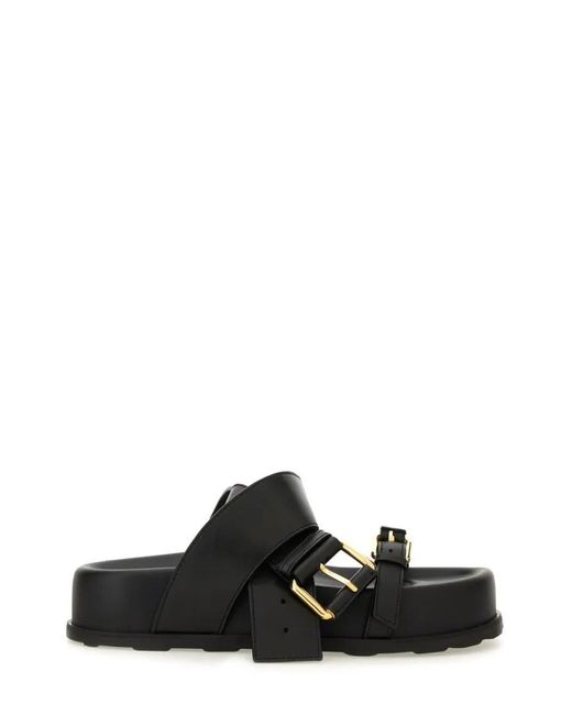 Moschino Black Sandalen