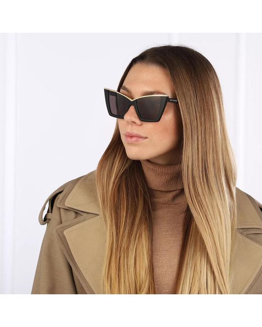 Saint Laurent Gray Sonnenbrillen