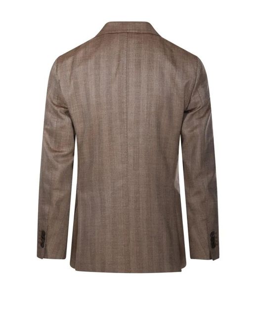 Santaniello Tailored Jacket in Brown für Herren