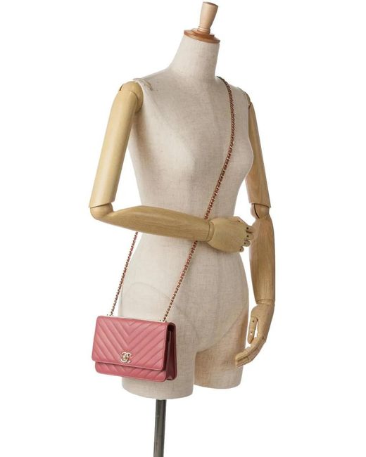 Chanel Portemonnees in het Pink