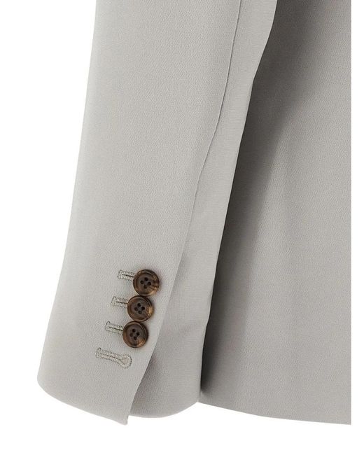 Theory Gray Blazer 'Staple'