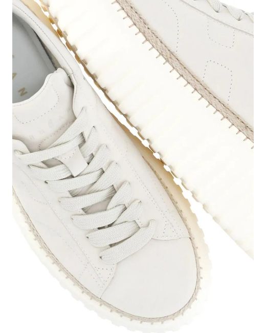 Hogan White Low-Top Sneaker