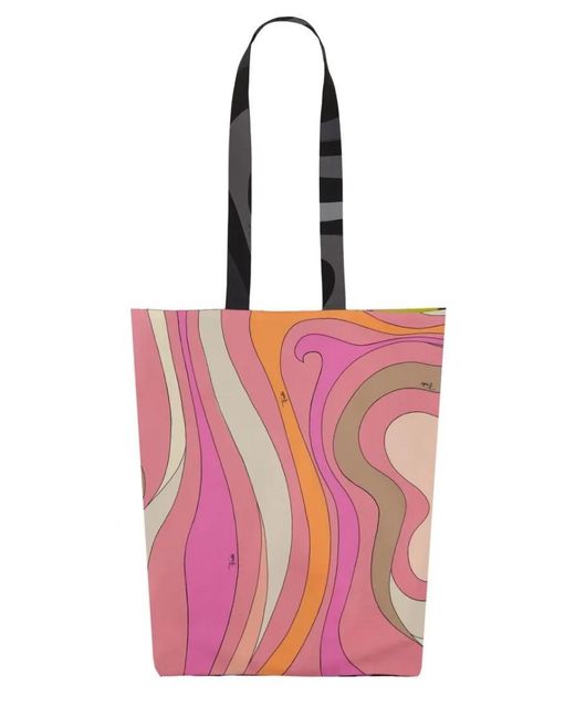 Emilio Pucci Pink Totes & Shopper