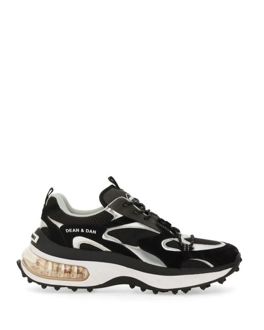 DSquared² Low-Top Sneaker in Black für Herren