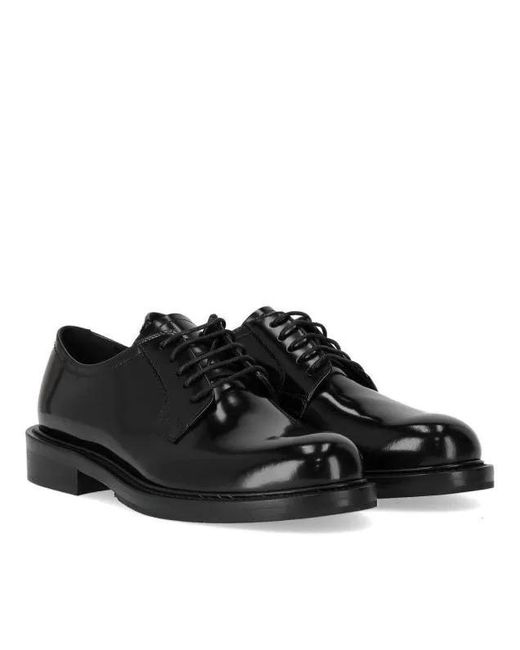 Guglielmo Rotta Black Palma Lace Up
