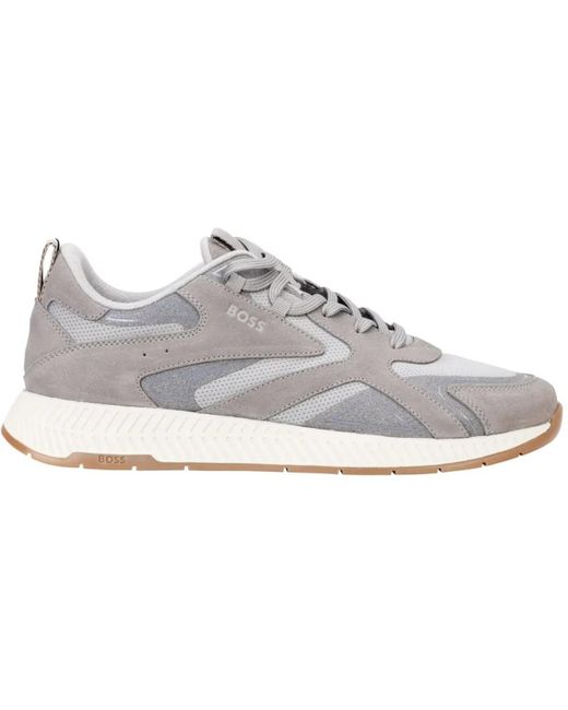 HUGO Low-Top Sneaker in Black für Herren