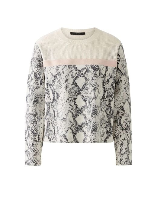 Ouí Gray Pullover