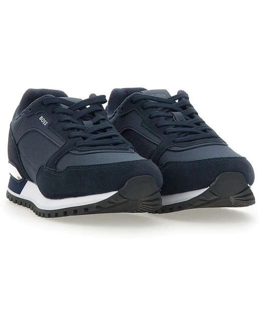 Boss Low-Top Sneaker in Blue für Herren