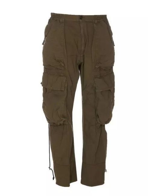 DSquared² Cotton Blend Cargo Pants in Green für Herren