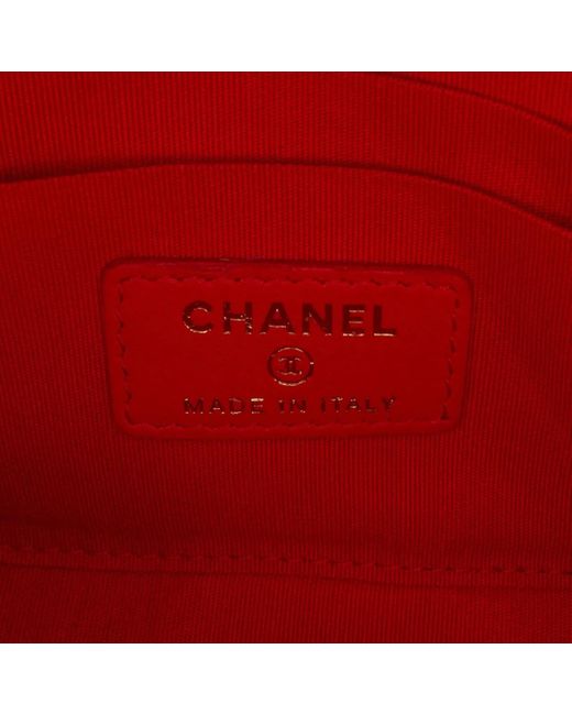 Chanel Red Portemonnaies