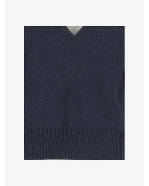 Sa Su Phi Blue Cashmere Sweater