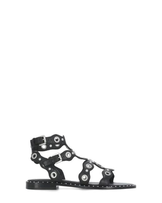 Ash White Sandalen