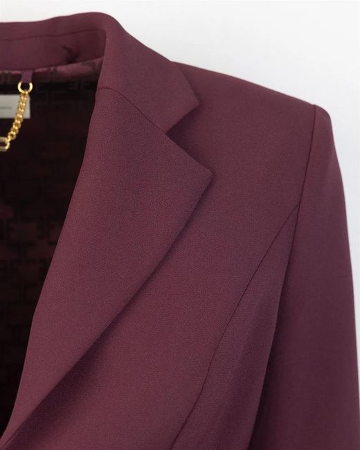 Elisabetta Franchi Purple Jackets