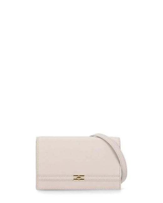 Elisabetta Franchi Natural Hobo Bags