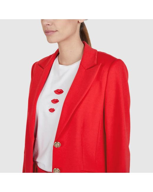 MARC AUREL Red Blazer