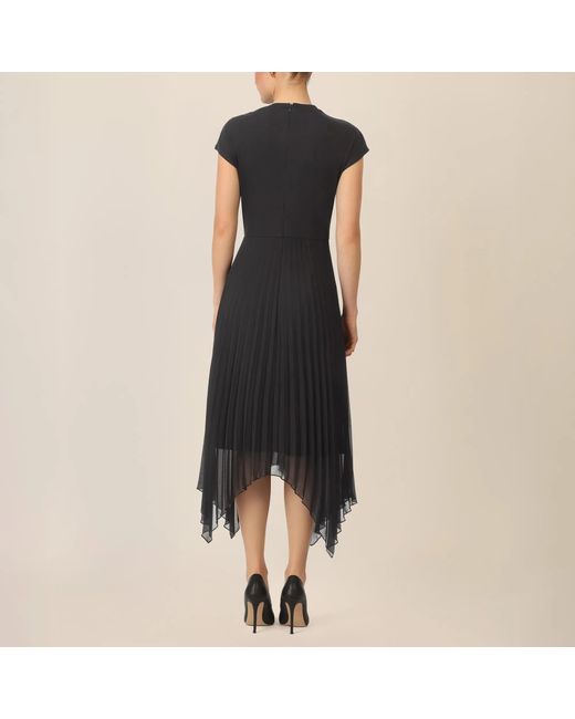 Apart Black Midi Kleid
