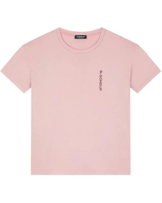 Dondup Pink T-Shirts And Polos