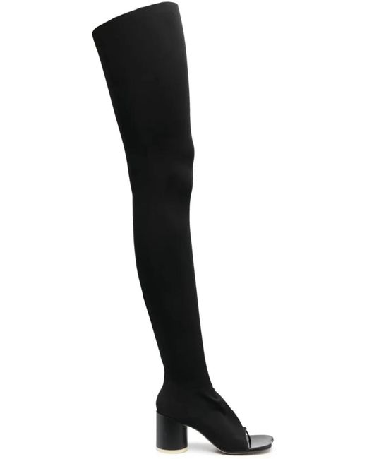 MM6 by Maison Martin Margiela Black Stiefel & Boots