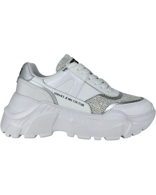 Versace Jeans Couture Low-Top Sneakers in het Black