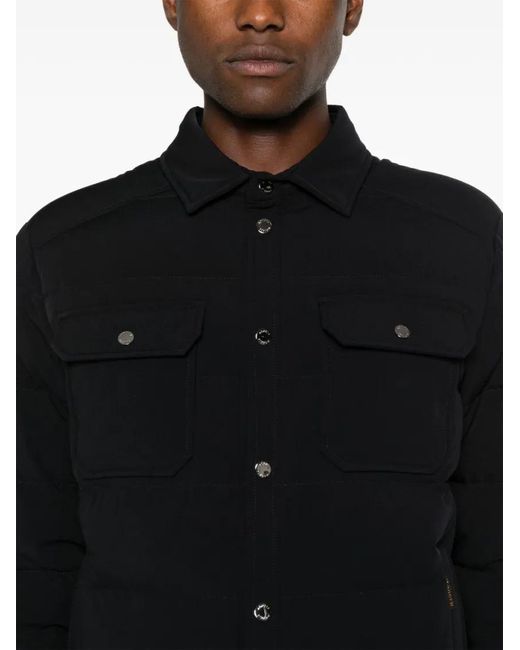 Moorer Midnight Feather Down Jacket in Black für Herren