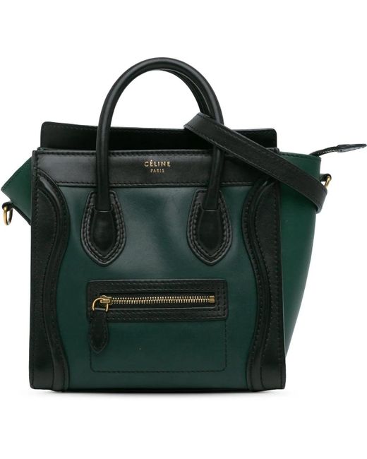 Céline Green Totes & Shopper