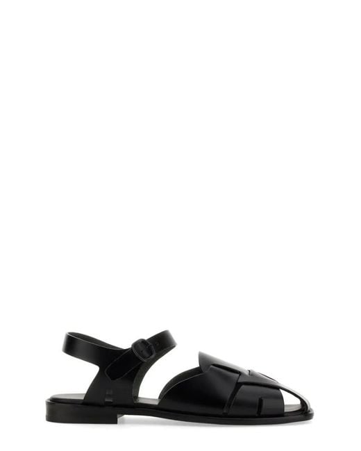 Hereu Black Sandalen