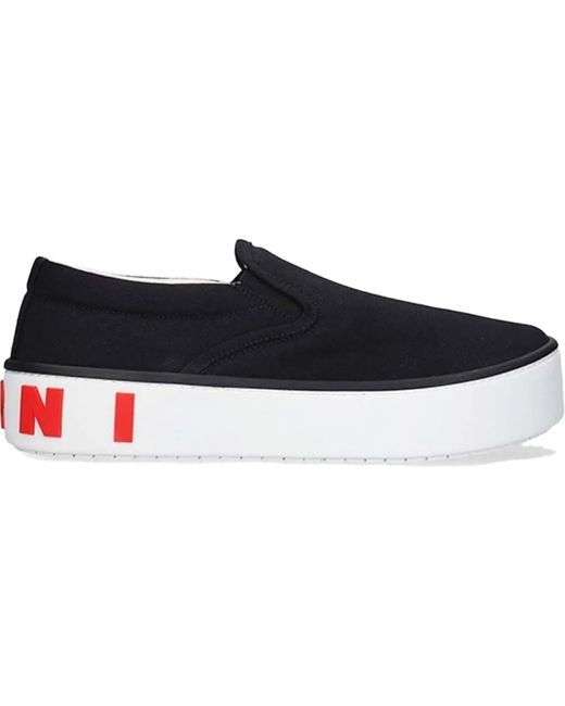 Marni Low-Top Sneaker in Black für Herren