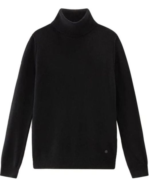 Woolrich Black Sweaters
