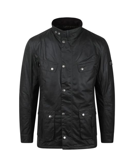 Barbour Duke Jacket in Black für Herren