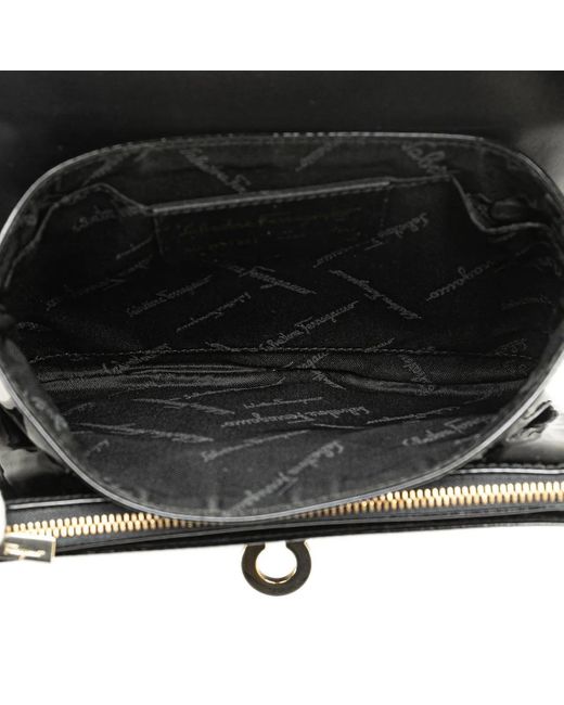 Ferragamo Black Crossbody Bags