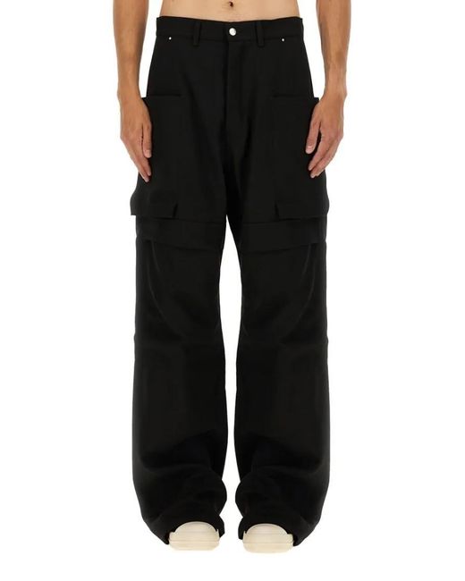 Rick Owens Stefan Cargo Pants in Black für Herren
