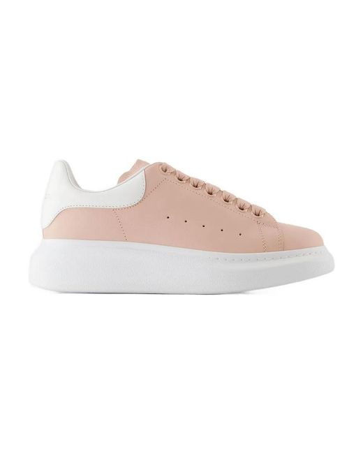 Alexander McQueen Pink Low-Top Sneaker