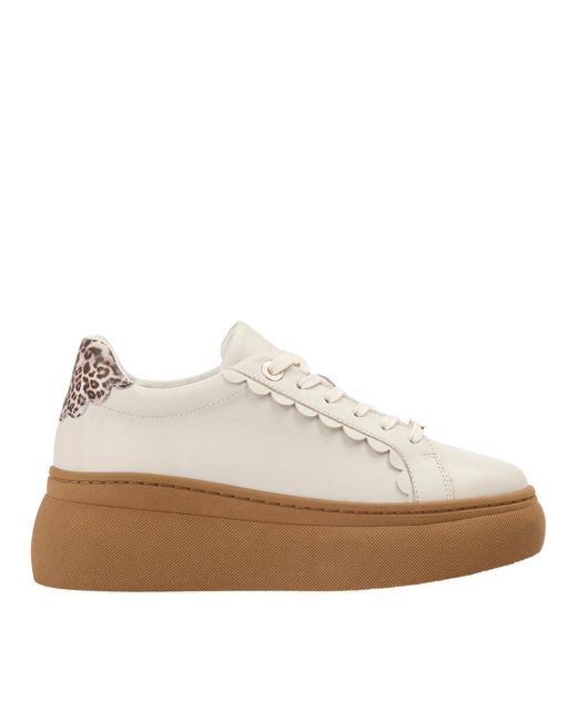 Marc Cain White Low-Top Sneaker